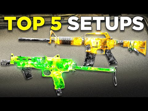 TOP 5 *META* CLASSES in BLACK OPS 6! 👑 (BO6 Best Class Setups)