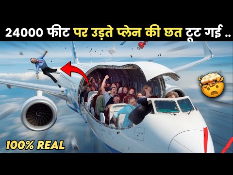 This Airplane Lost Its Roof at 24,000 Feet | World Greatest Miracle | Mystery of flight 243 Accident