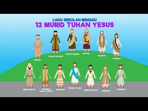 12 Murid Yesus - Lagu Sekolah Minggu