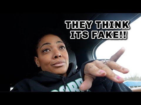 THEY THINK ITS FAKE!!