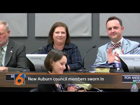 New Auburn council members sworn in