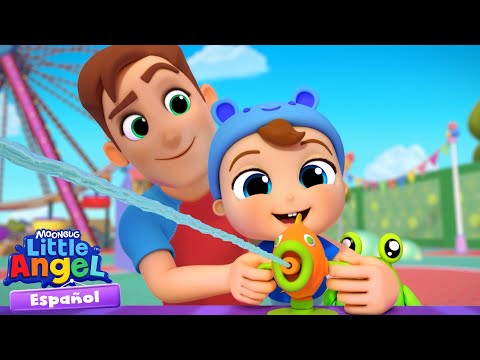 ⭐NUEVO⭐Vamos a la feria por el Día del Padre 🎢 Canciones Infantiles 🎵 Little Angel Español