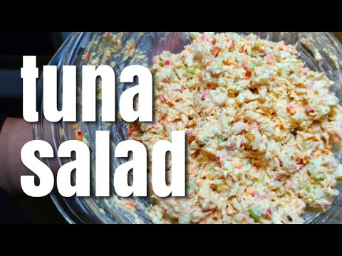 My ultimate TUNA SALAD recipe! Salad Saturday