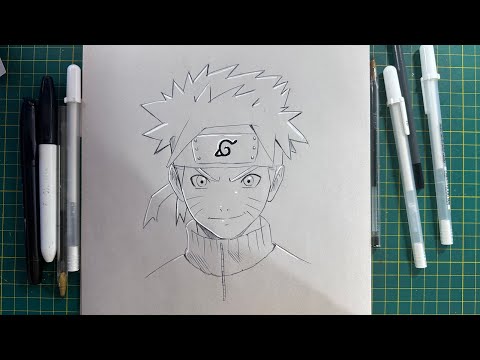 Cómo dibujar a Naruto (En vivo)