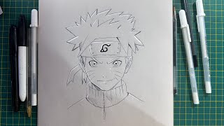 Cómo dibujar a Naruto (En vivo)
