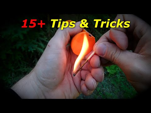 15+ Bushcraft and Camping Tips & Tricks