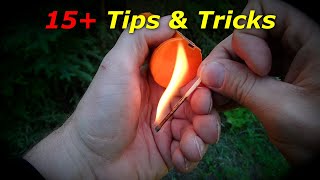 15+ Bushcraft and Camping Tips & Tricks