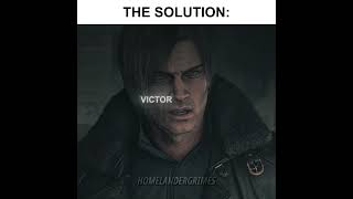 Leon Kennedy solves every problem #residentevil #edit