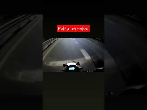Moto evita robo