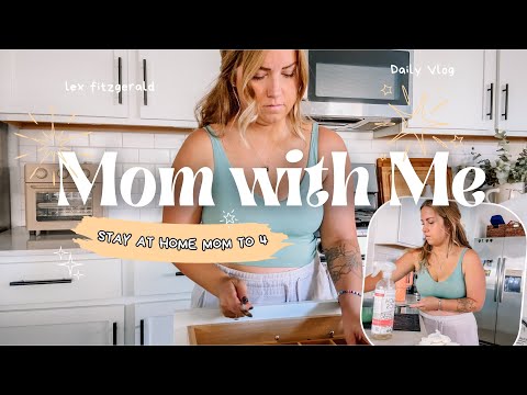 MOM WITH ME! - Day in The Life Vlog (Mom to 4)