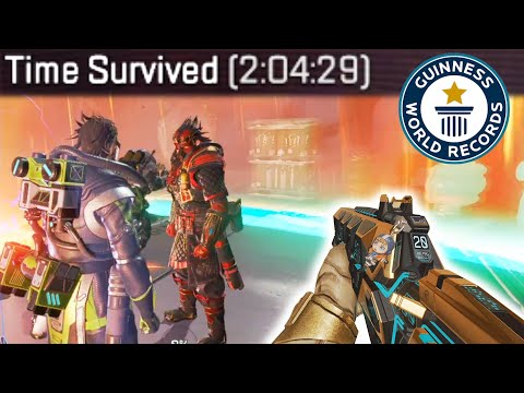 Breaking the WORLD RECORD for the LONGEST MATCH EVER in Apex Legends