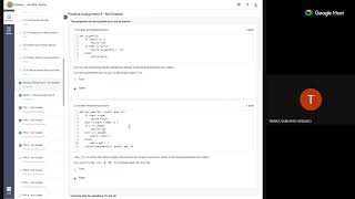 Week -9 Python Live Session