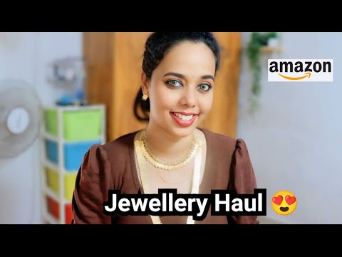 Temple Jewellery || Up to 50% Off || Jewellery Haul for Onam || Amazon Haul || Malayalam