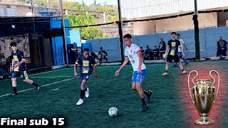 Palácio das Artes vs La Masia FC - Final campeonato de ferias (sub 15)