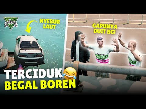 DIKEJAR POLISI, GARA" NGBEGAL🤣🤣 - GTA V ROLEPLAY INDONESIA #INDOPRIDERP INDOPRIDE ROLEPLAY