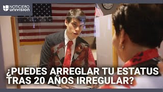 "Tengo 23 años en el país, pero entré irregularmente: ¿puedo arreglar mi estatus"