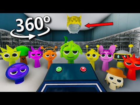 360° Incredibox Sprunki VOTING in SQUID GAME #2 | VR/4K