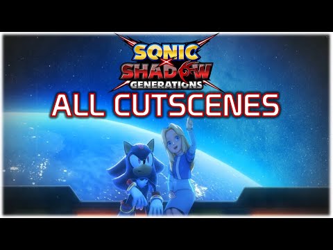 Sonic x Shadow Generations: SHADOW'S STORY ALL CUTSCENES - SPOILERS (Switch)