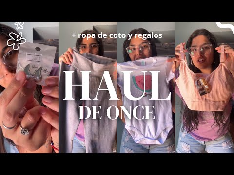 HAUL/compras en Once (a $3000) + Ropa de COTO ¡todo muy económico!