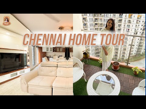 நம்ம சென்னை வீடு! |  3 BHK Home Tour @ MetroZone -  Anna Nagar | VR Mall | Kaviya Praveen