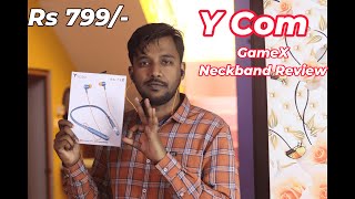 Ycom GameX 42H Playtime With Game Mode | BT V5.3 | Type-C - Neckband Bluetooth Gaming Headset Review