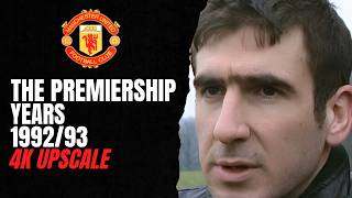 The Premiership Years: 1992/93 | 4k Upscale