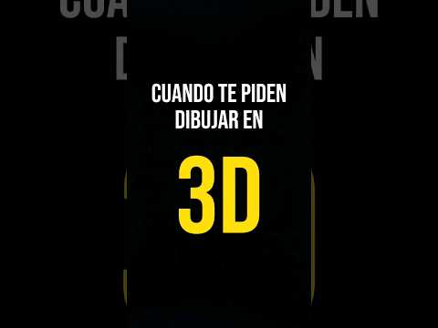 ⭐ Como Hacer un DIBUJO en 3D ➡️ Dibujos 3D Ilusión Óptica #shorts #shortvideo #short