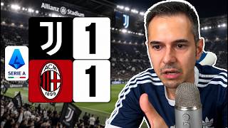 CAPOLAVORO CISSÉ MA TUTTO IL RESTO⁉️ JUVE-MILAN 1-1