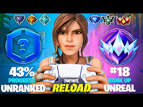 Unranked to Unreal Reload SPEEDRUN (Fortnite Ranked)