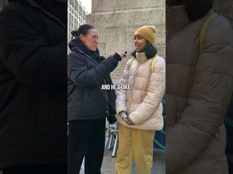 Episode 13 | He stopped talking to her because of her Squidward laugh #interview #shorts #nyc