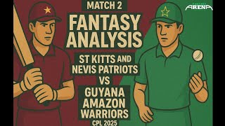 SKN vs GUY | Big Player is back😲2nd Match, CPL | SKNvGUY Dream11 Team | SKNvsGUY Dream11 Prediction