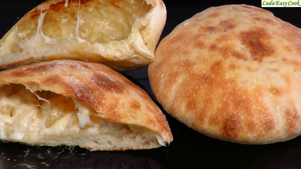 ПИТА ХАЧАПУРИ авторский рецепт ВКУСНОЙ ЛЕПЕШКИ С ПОЛОСТЬЮ и СЫРОМ ВНУТРИ PITA KHACHAPURI RECIPE