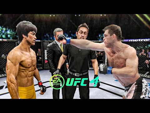 Bruce Lee vs Forrest Griffin   EA Sports UFC 4   Epic Fight 🔥🐲