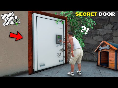 Franklin Found A Secret Button Inside His House In Gta 5!