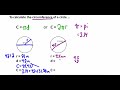 Exploring the Circumference of a Circle