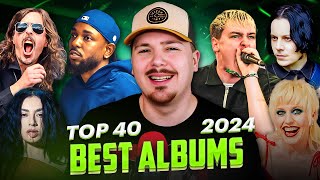 My Top 40 BEST Albums of 2024 (ft. Kendrick Lamar, Charli xcx, Jack White)