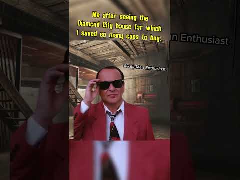 Me after seeing the Diamond City house: #fallout #memes #shorts