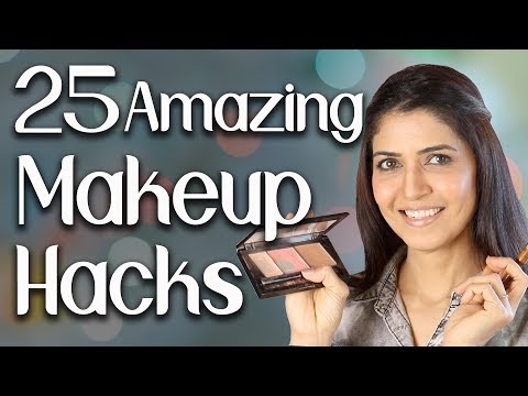 25 Amazing Makeup Hacks - Ghazal Siddique