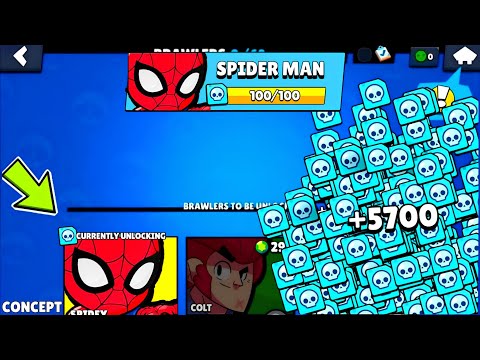 🕸️SPIDER MAN!!! CURSED NEW BRAWLER!!!✅🎁|FREE GIFTS🍀