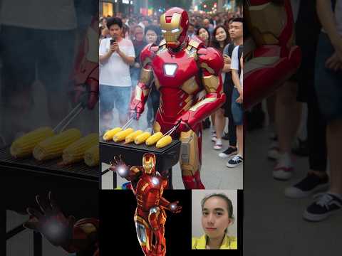 Superheroes Roasting Corn 💥 Marvel & Dc - All Characters #avengers #shorts #marvel #viral