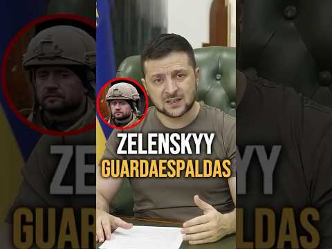 ¿Has prestado atención al guardaespaldas de Zelenskyy, Maksym Donets?  #VolodymyrZelenskyy