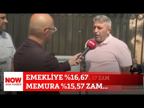 Emekliye %16,67 memura %15,57 zam... 3 Temmuz 2025 NOW Ana Haber