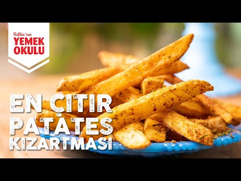 Ev Yapımı Çıtır Patates Kızartması Tarifi