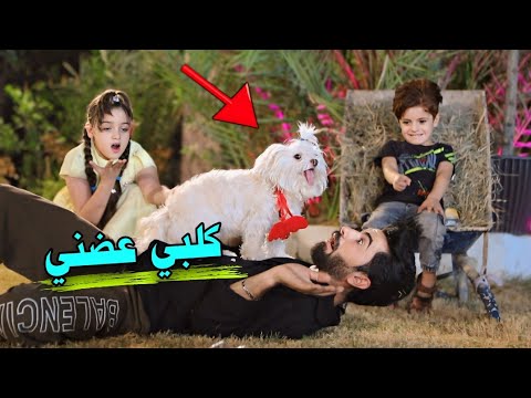 كلبي عضني🐕بسبب الزعاطيط🔫#هههه😲