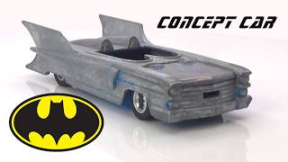 Corgi koncepcyjny Batmobil DC z lat 1960. Upodobnienie do kultowego pojazdu.