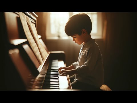 Dimash plays the piano at the age of 5