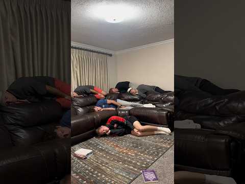 How did he stay asleep during all of this? Idk