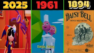Daisy Bell 1894 vs 1961 vs 2025