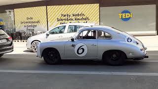 Carspotting Porsche 356 in Reutlingen in der Gartenstraße Ecke Karlstraße