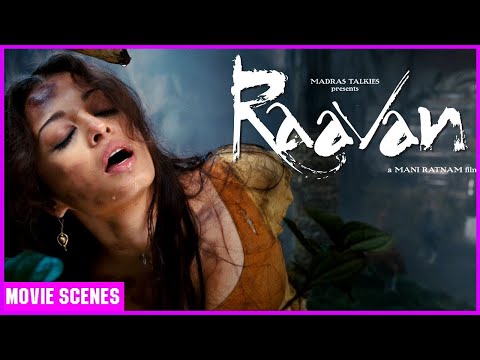 Raavan Hindi Movie | Abhishek | Aishwarya | 2 मिनट में उसकी मौत है, पर आँखों में दर बिलकुल नहीं